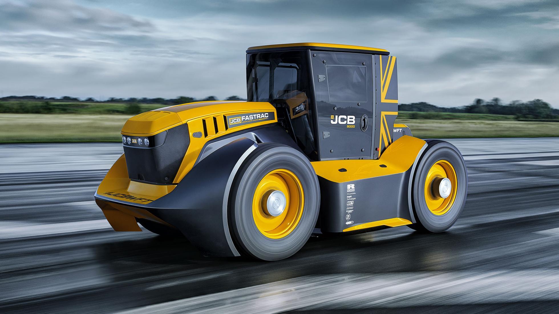 ’s Werelds snelste tractor: de JCB Fastrac Two